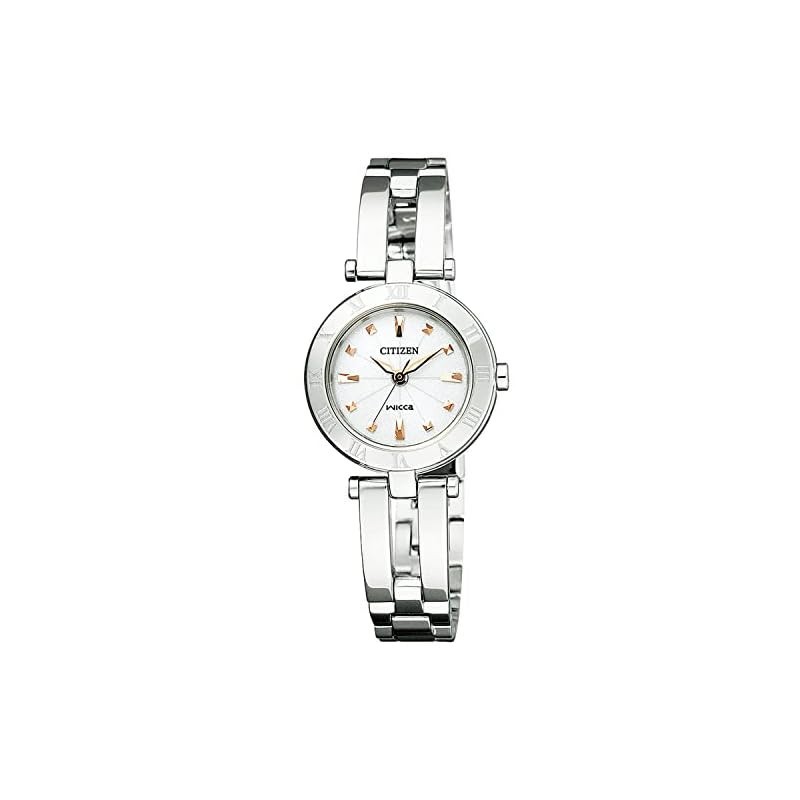 [CITIZEN] Wicca wicca Solar Tech ( Silver / Daily life waterproof / Ladies ) NA15-1572 Half Bangle C