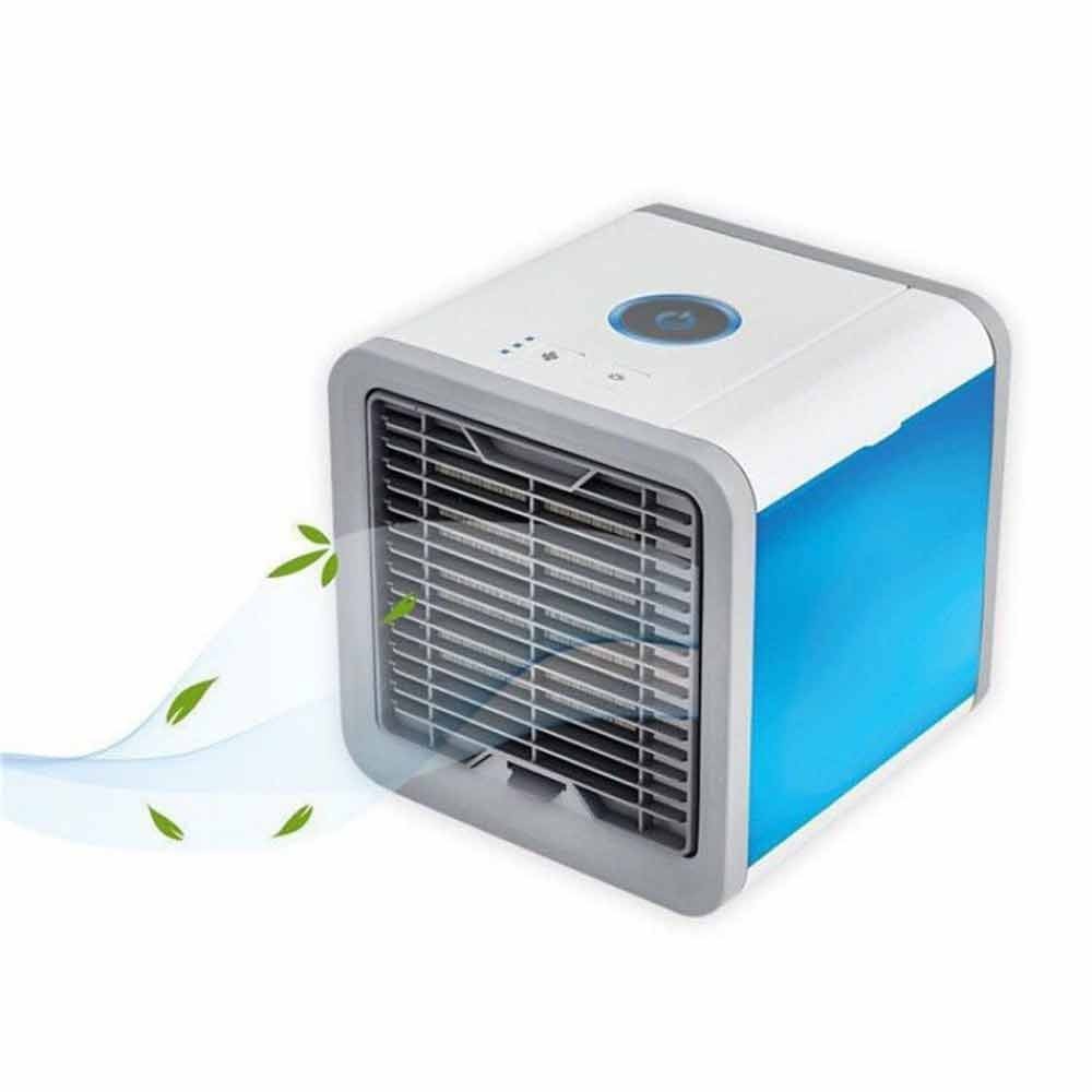 USB Mini Portable Air Conditioner Humidifier Purifier Sterilization Air Cooler Fan Office Home Mini Aircon Cooler