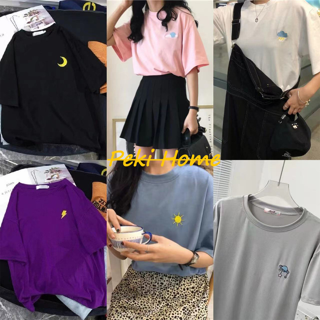 เสื้อยืด Oversize ผู้หญิง ดีไซน์น่ารักปนเท่