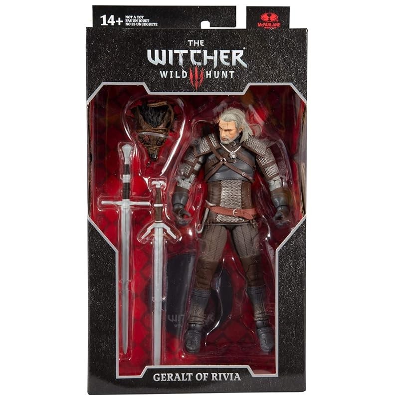 The Witcher 3: Wild Hunt McFarlane Toys 7-inch Action Figure Geralt of Rivia [Parallel import goods]