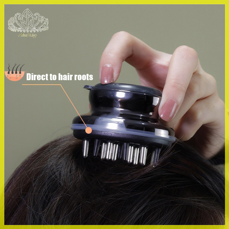Daisy Scalp Applicator Liquid หวีสําหรับผม Scalp Treatment Liquid Guiding Comb Hair Growth Serum Oil ใช ้ Hair Care TH