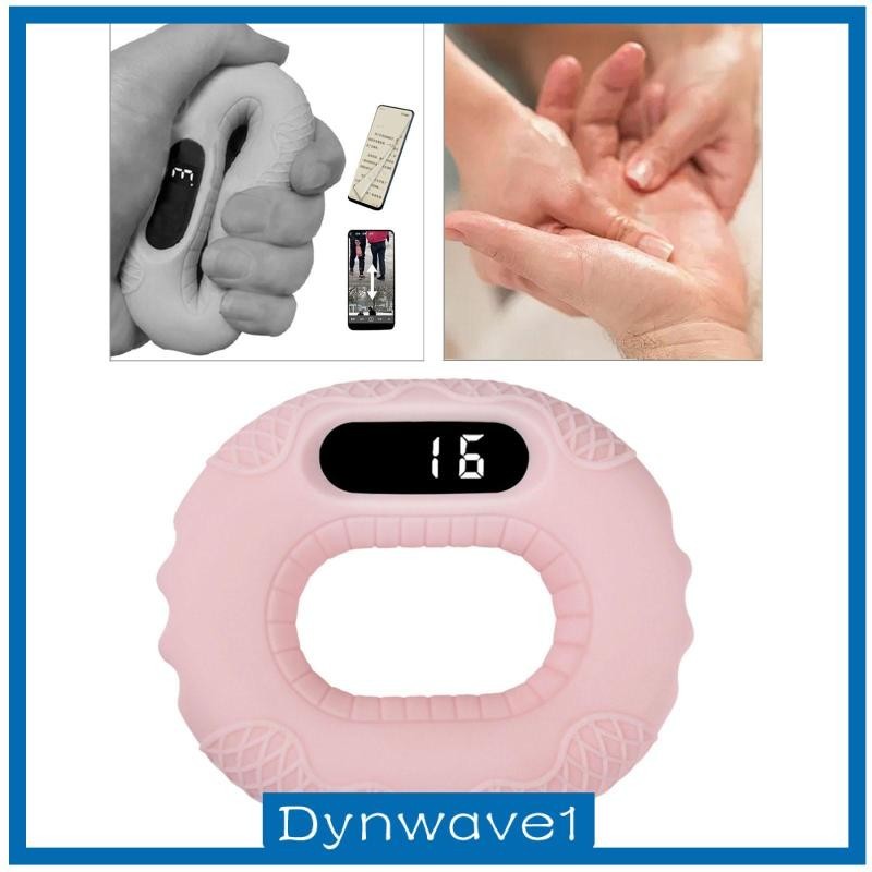 [Dynwave1 ] Hand Grip Strengthener , Forearm Silicone Power Exercisions, Hand