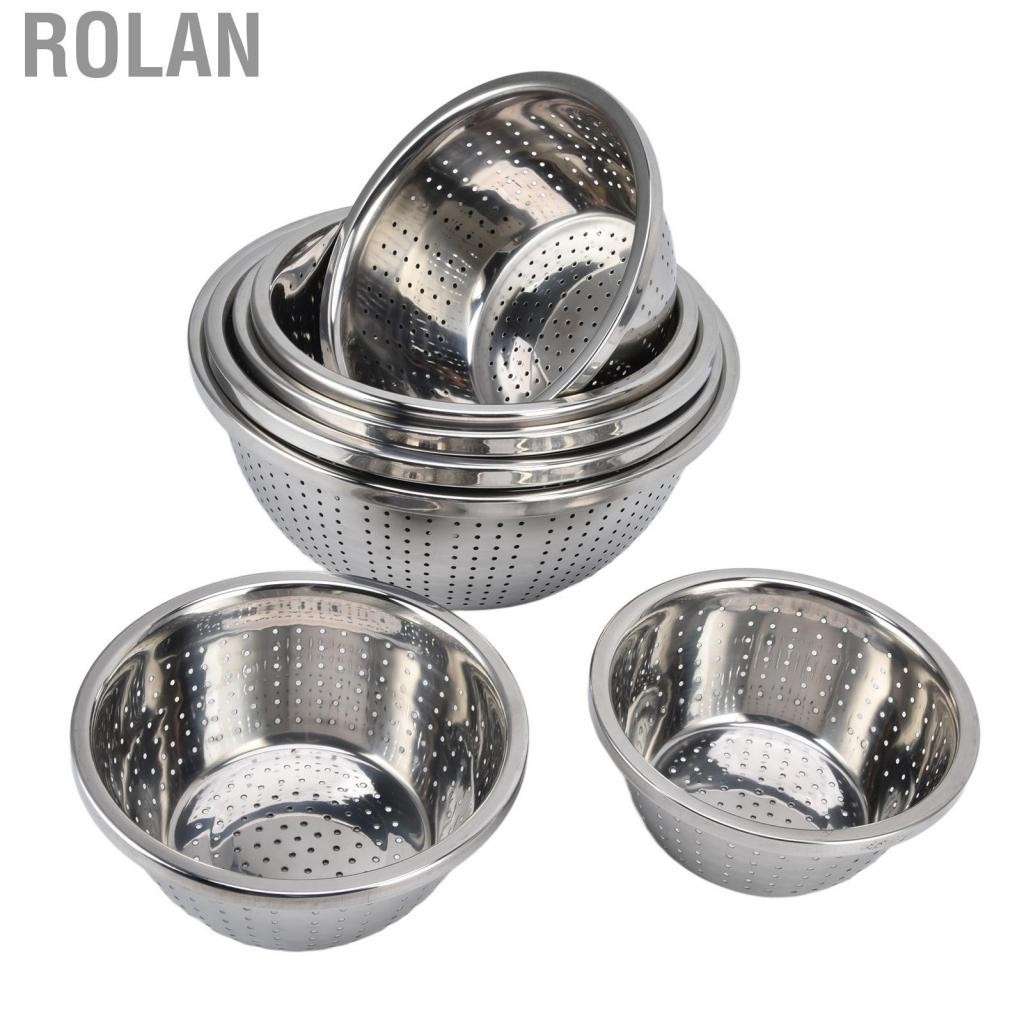 Rolan Fruit Washing Filter Strainer Basket Sieve Vegetable Bowl Drainer YAN