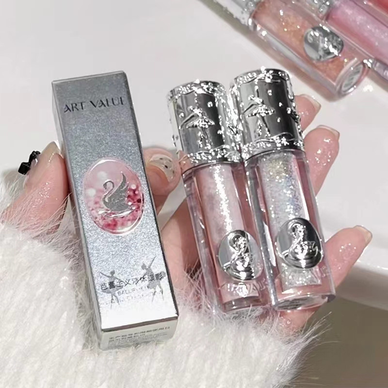 Artvalue Ballet Liquid Eyeshadow Pearlescent Shiny Sequins Super Shiny Eye Shadow ปากกา Dopamine แต 