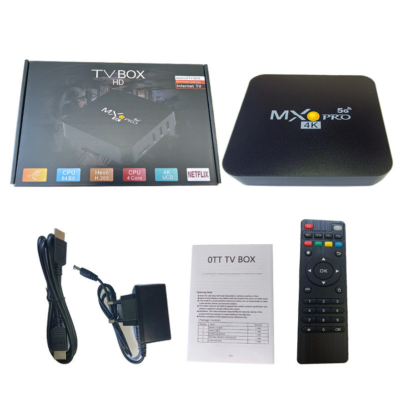 พร ้ อมสต ็ อก mx9pro MX0 PROTV BOX Android 11 TV BOX 4K HD Set Top BOX Exclusive Supply