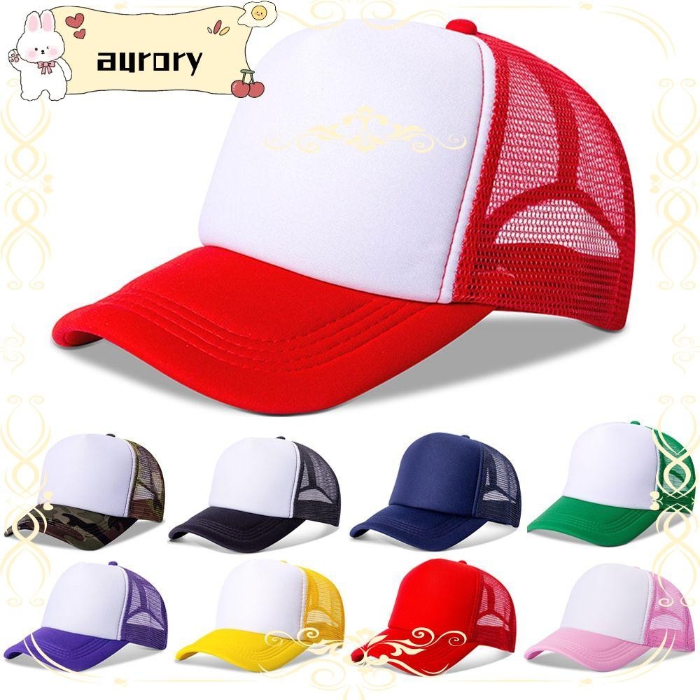 Aurory เบสบอลหมวกแฟชั ่ นฤดูร ้ อนหมวกแบน Visor Snapback