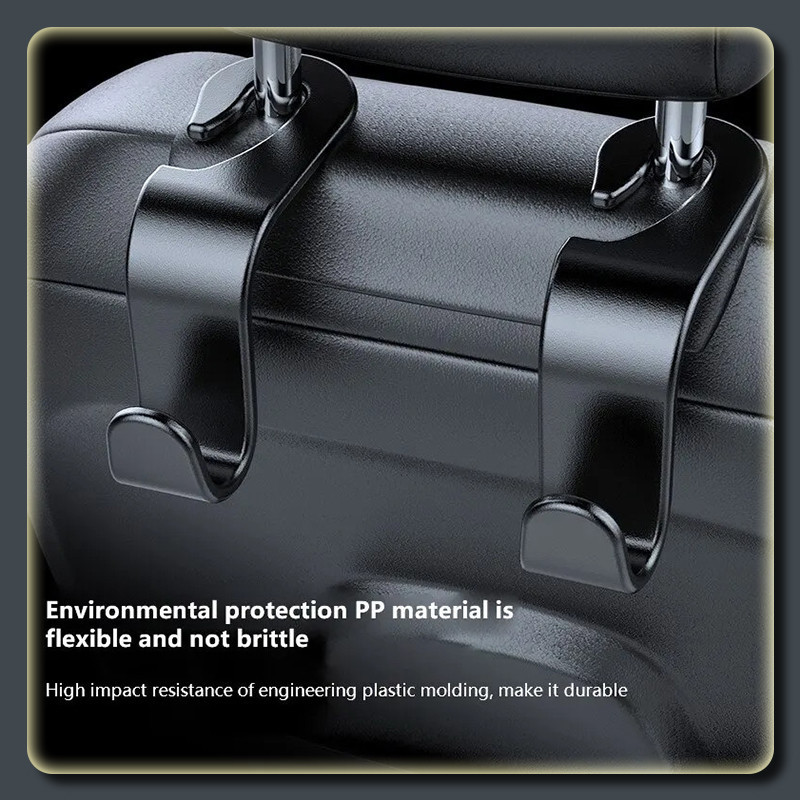 【ถูกสุด 】ที่เกี่ยวเป๋าหลังรถราคา ตะขอเกี่ยวกระเป๋า สิ่งของ กระเป๋าติดเบาะหลังรถ ตะขอเก็บของ ของมันต้องมี Car Hook