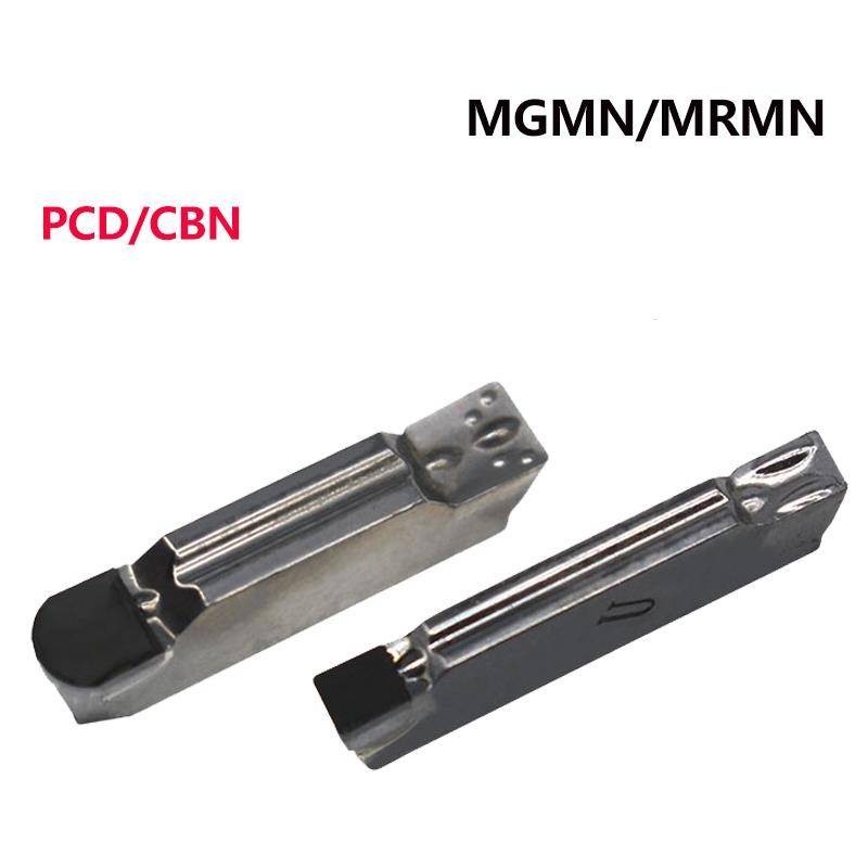 1pc CBN/PCD MGMN150 200 250 300 400 500 MGMN MRMN Aluminium Diamond Cnc Grooving Insert Turning Tools Lathe Carbide Cutt