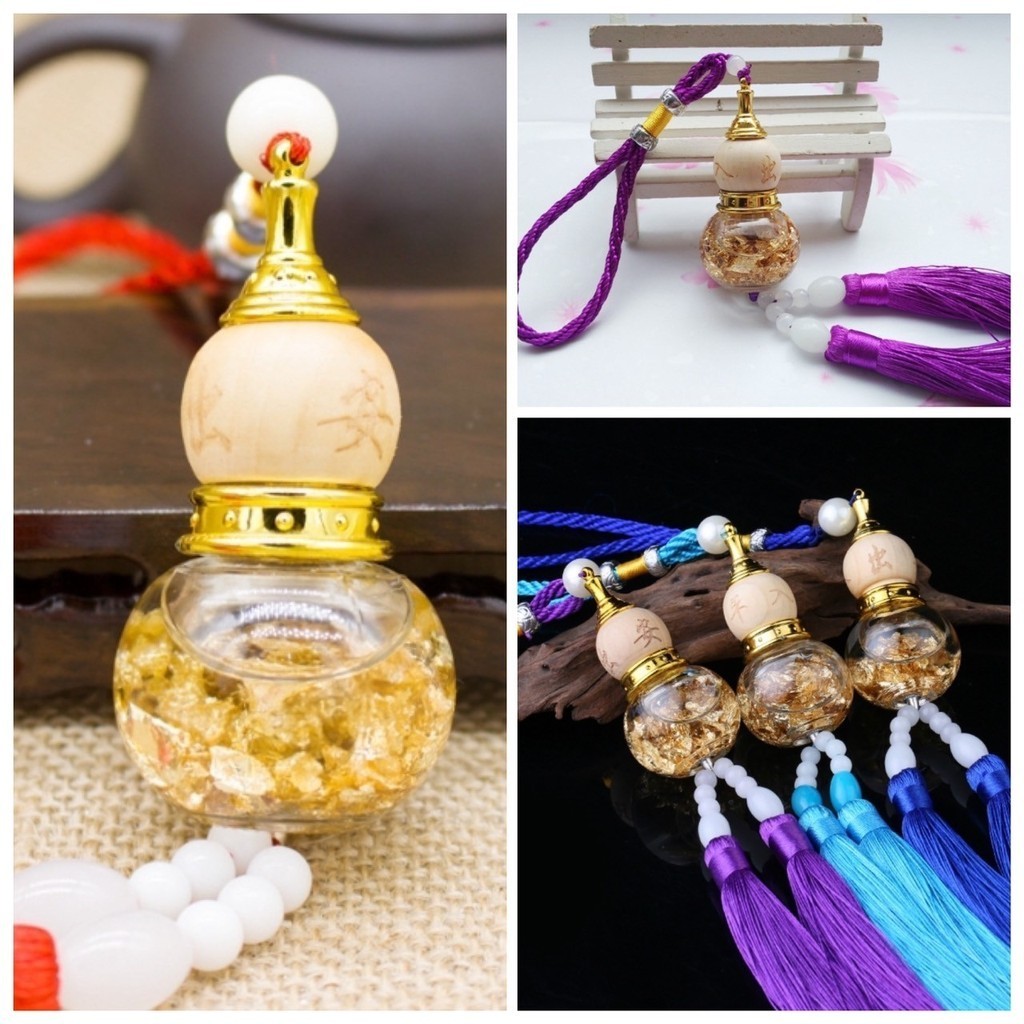 🌈 น้ำเต้า ทองคำเปลว น้ำเต้าดูดทรัพย์ น้ำเต้ามงคล แขวน ห้อย เสริมดวง โชค ลาภ เงิน ทอง แก้ฮวงจุ้ย สะท้อนพลังด้านลบ 🌈 - รูปที่ 6