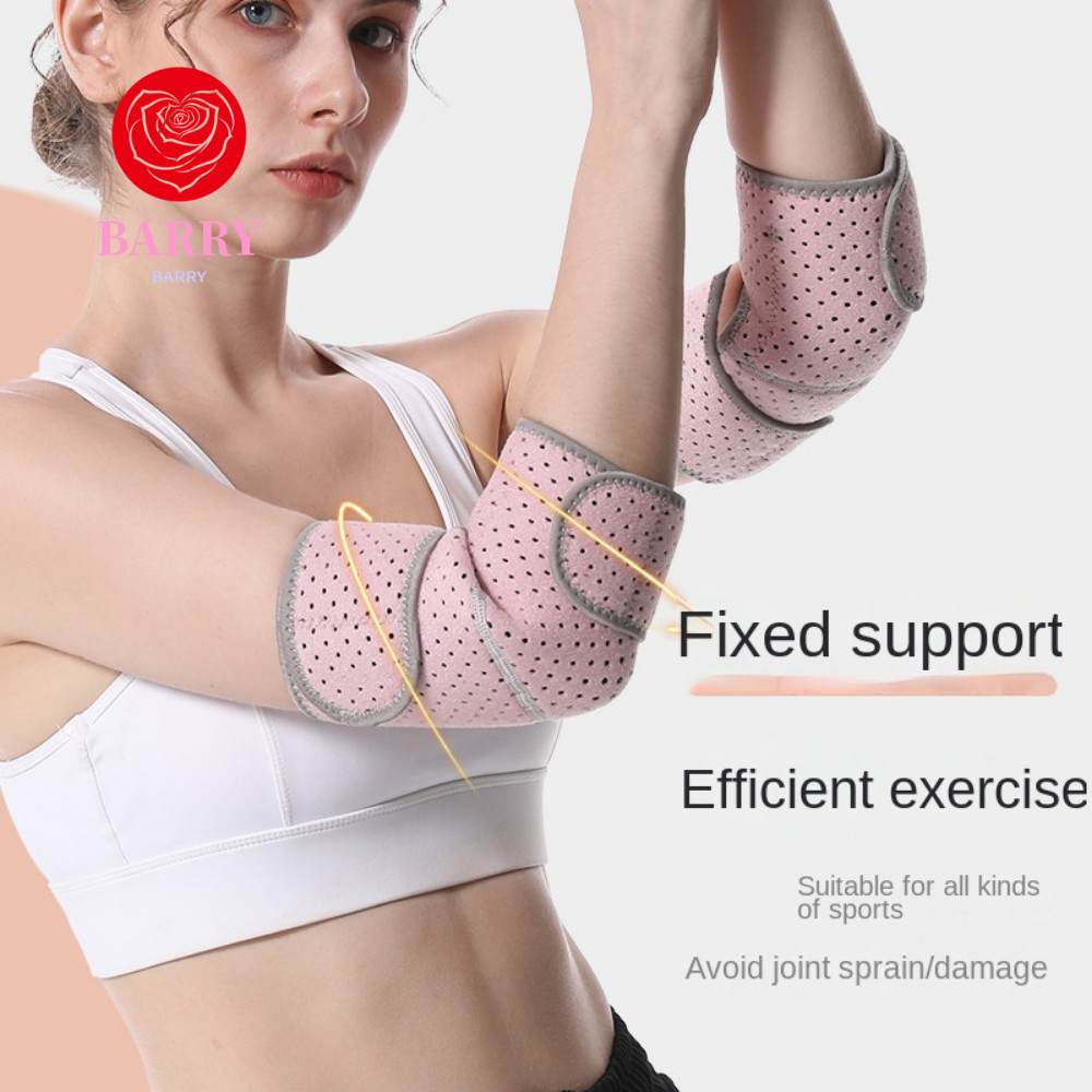 Barry ปลอกข้อศอกปลายแขน,สายรัดคู่การบีบอัดข้อศอกคงที่Forearm Crashproof Pads,สบายกันลื่นปรับBreathableแขนข้อศอกบาสเกตบอล
