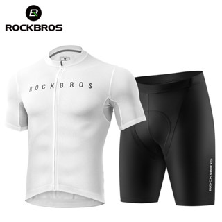 ROCKBROS Cyling Jersey กางเกงชุดกางเกงขาสั ้ นแขนสั ้ นเหงื …