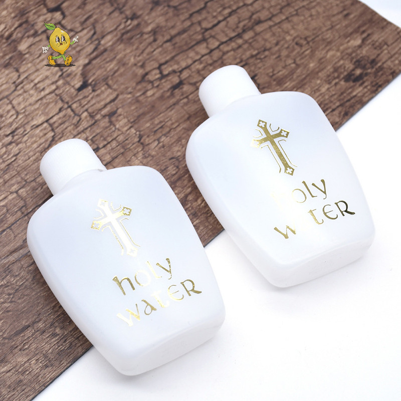 [mozh ] 1pc 60ml ขวดน ้ ําศักดิ ์ สิทธิ ์ Sturdy Prime Church Holy Water Bottle [TH ]