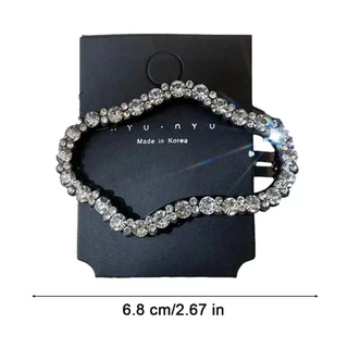 แฟชั่นเกาหลีเรียบด้านข้างคลิปอุปกรณ์เสริมผมระดับไฮเอนด์ rhinestone เมฆกิ๊บใหม่