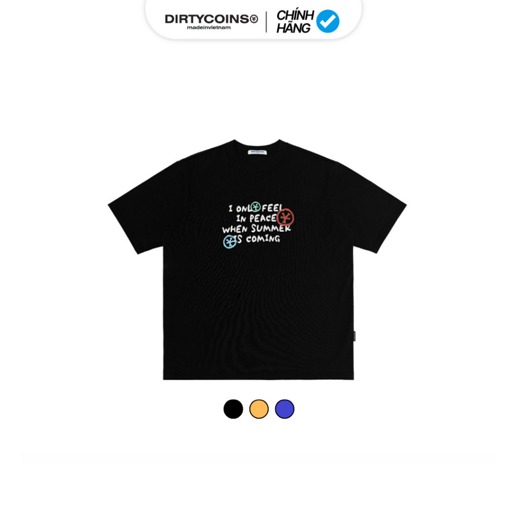 เสื้อยืด Dirty Coins Feelin PeaceS-5XL