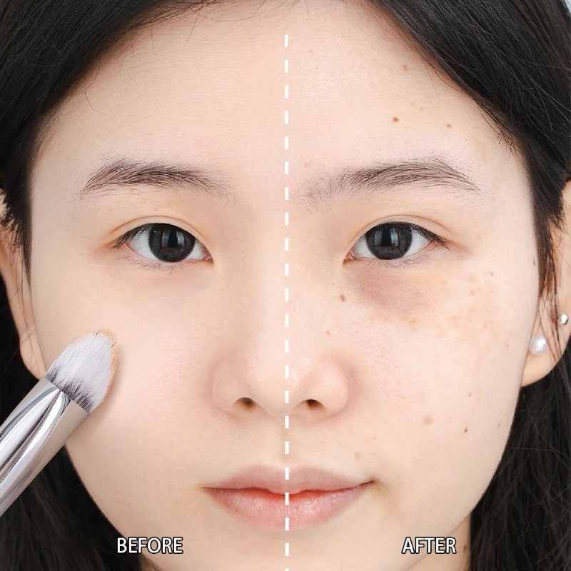 B-24🌟แปรงแต่งหน้า ทรงสามเหลี่ยม ปกปิดรอยคล้ํา ลงรองพื้น คอนซีลเลอร์ ขนแปรงนุ่ม ไม่ทำร้ายผิว - รูปที่ 6