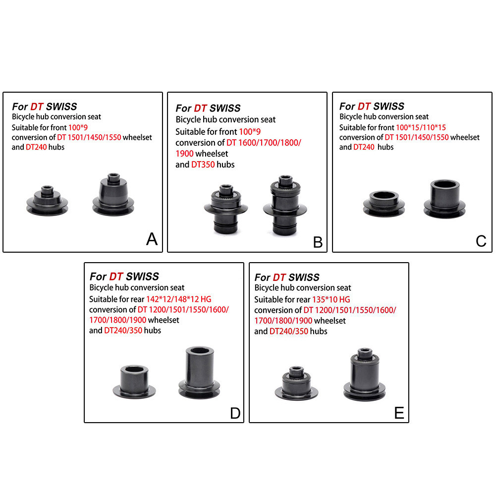 Hub Conversion Alternative Replace X1501/1600/1700/1800/1900 For DT SWISS Kit⭐JOYLF