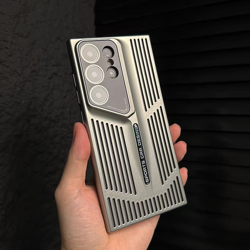 คลุมทั้งหมดเลนส์ปกป้อง Hard Cooling Case สําหรับ Samsung S24 S23 S22 Ultra Case S22/S23/S24 Plus ฝาครอบโทรศัพท์