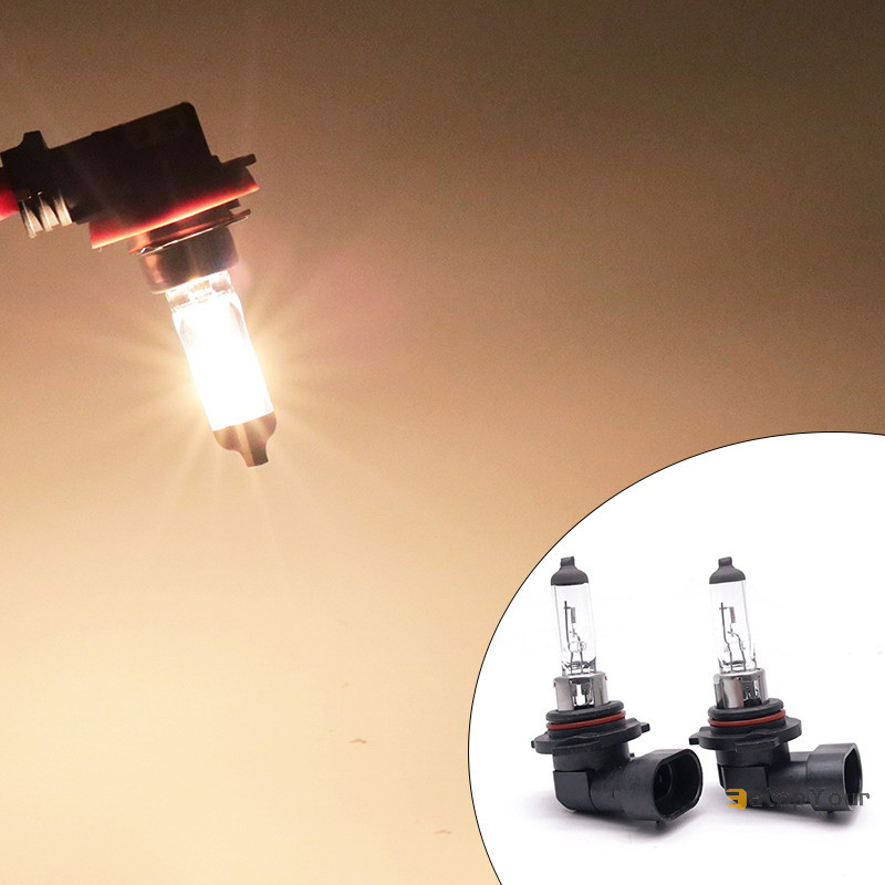 Eatopyour] 9012 HIR2 PX22D ไฟหน้ารถหลอดไฟกว้างขึ้นขับรถวิสัยทัศน์ 12V 55W ไฟหน้าใสใหม่