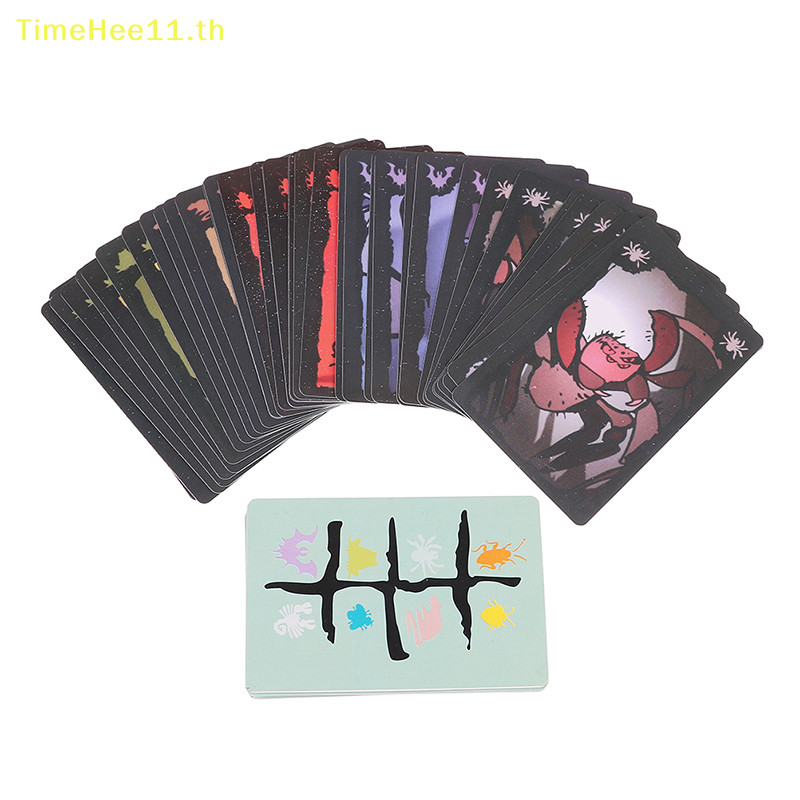 Timehee การ์ดเกมตลก Kakerlaken เกมกระดานปาร์ตี้ครอบครัวแมลงสาบเกมในร่ม TH