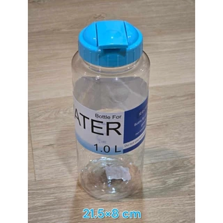 กระบอกน้ำดื่ม ขวดน้ำ ทรงกระบอก ฝาปิดแน่น ความจุ 1000 ml แข็งแรง หนา