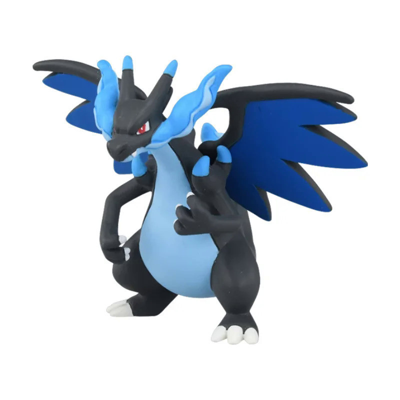 Original TOMY Pokemon Figures Charizard X รูป PVC 5 ซม.รุ่น PokéMon ของขวัญเดสก์ท็อปตกแต่ง Pokemon Action Figure เครื่องประดับตาราง
