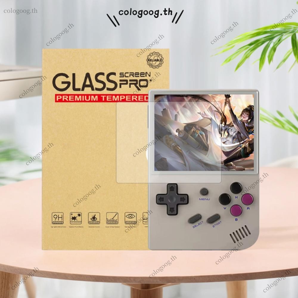 กระจกนิรภัยป้องกันหน้าจอ 9H HD ฟิล์มสําหรับ Anbernic RG35XX/RG35XX Plus
