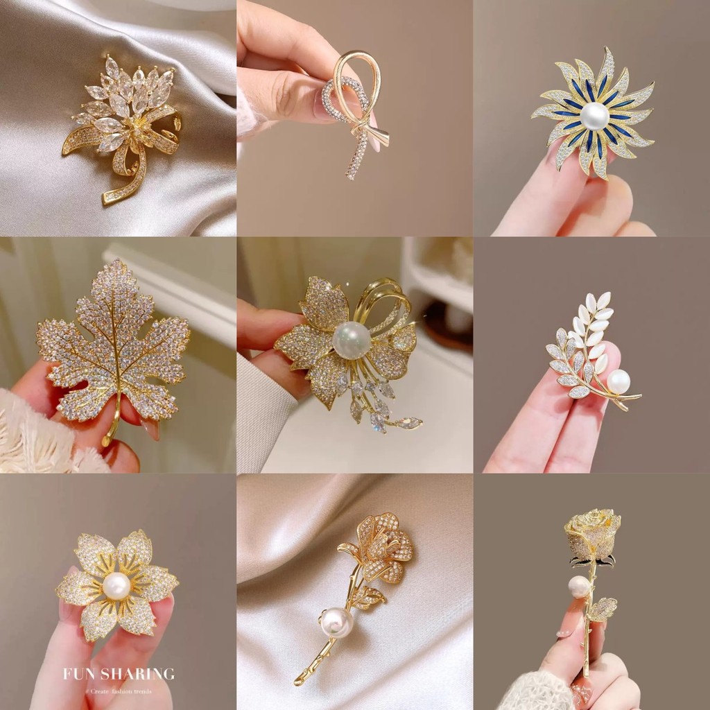 Brooch / 70 เข็มกลัดเกาหลีเข็มกลัดแฟชั่นเข็มกลัดวัสดุโลหะผสม ของขวัญวันเกิดสำหรับผู้หญิง