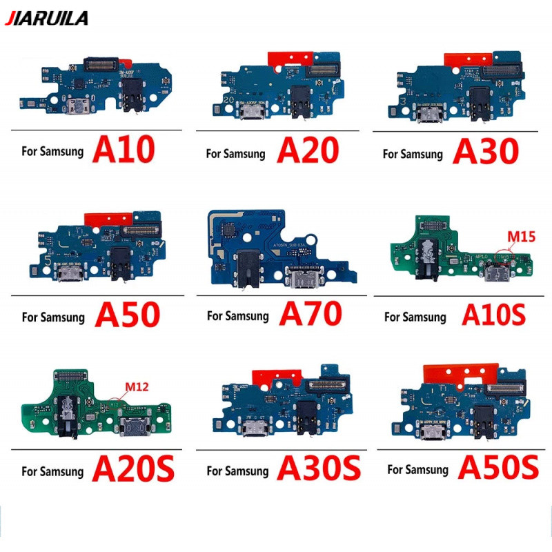 สําหรับ Samsung A10 A10s A20 A20s A30 A30S A50 A50S A70 A01 A11 A31 A51 A71 IC ชาร์จพอร์ต Flex