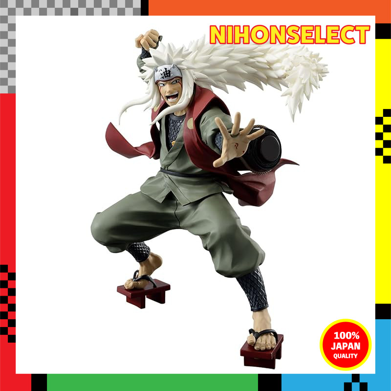 NARUTO Shippuden BANPRESTO FIGURE COLOSSEUM Sculpted Ninja World War Jiraiya