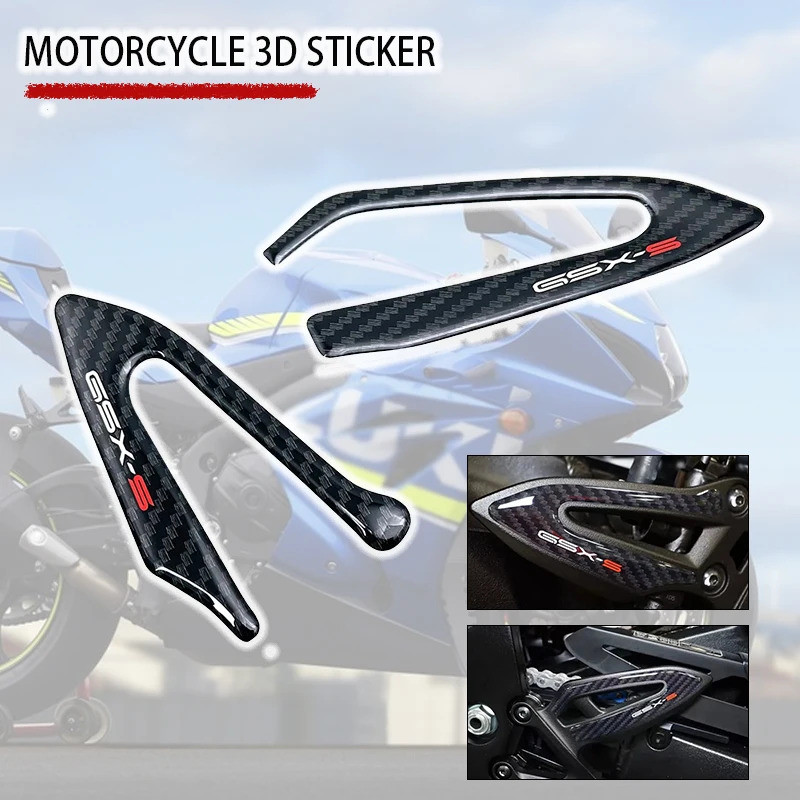 GSX-S1000 ใหม่ 3D สติกเกอร์รถจักรยานยนต์ส้นสําหรับ Suzuki gsx s1000 gsx-s 1000 GSX-S1000 GSX S1000 2