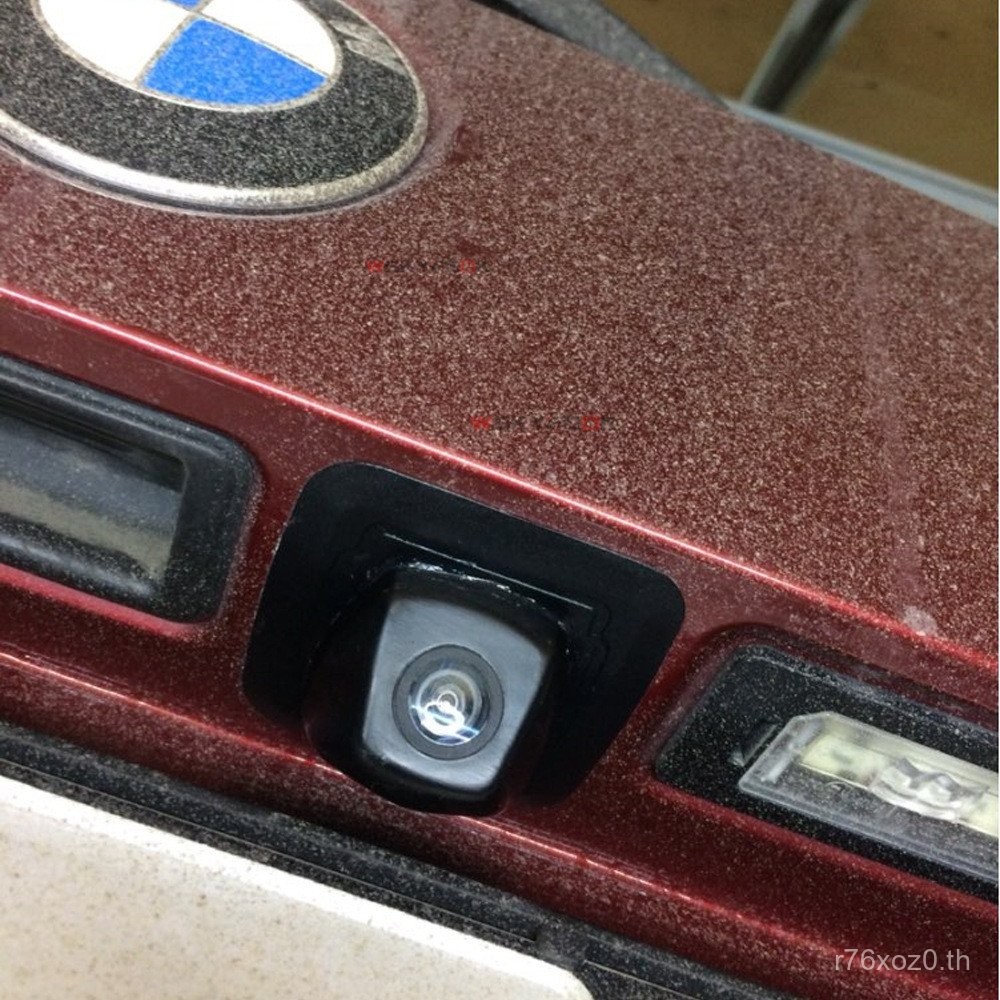 กล้องมองหลังรถยนต์ HD สำหรับ BMW 3 Series 5 Series X6 X5 รูเจาะที่สงวนไว้สำหรับรถยนต์