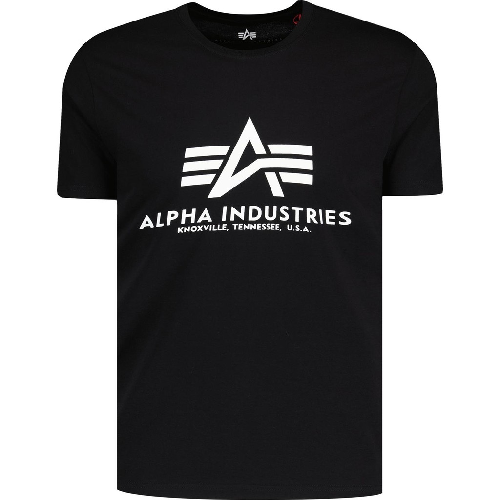 Alpha Industries Retro Mod Contrast Logo Mens เสื้อยืด