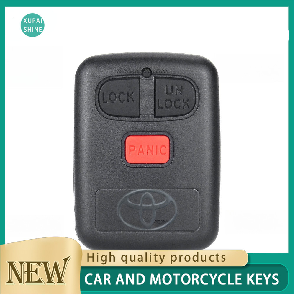 xpsสําหรับ Toyota Vios Camry 3 ปุ่ม Keyless Entry Key Replacement Case (มีโลโก้)