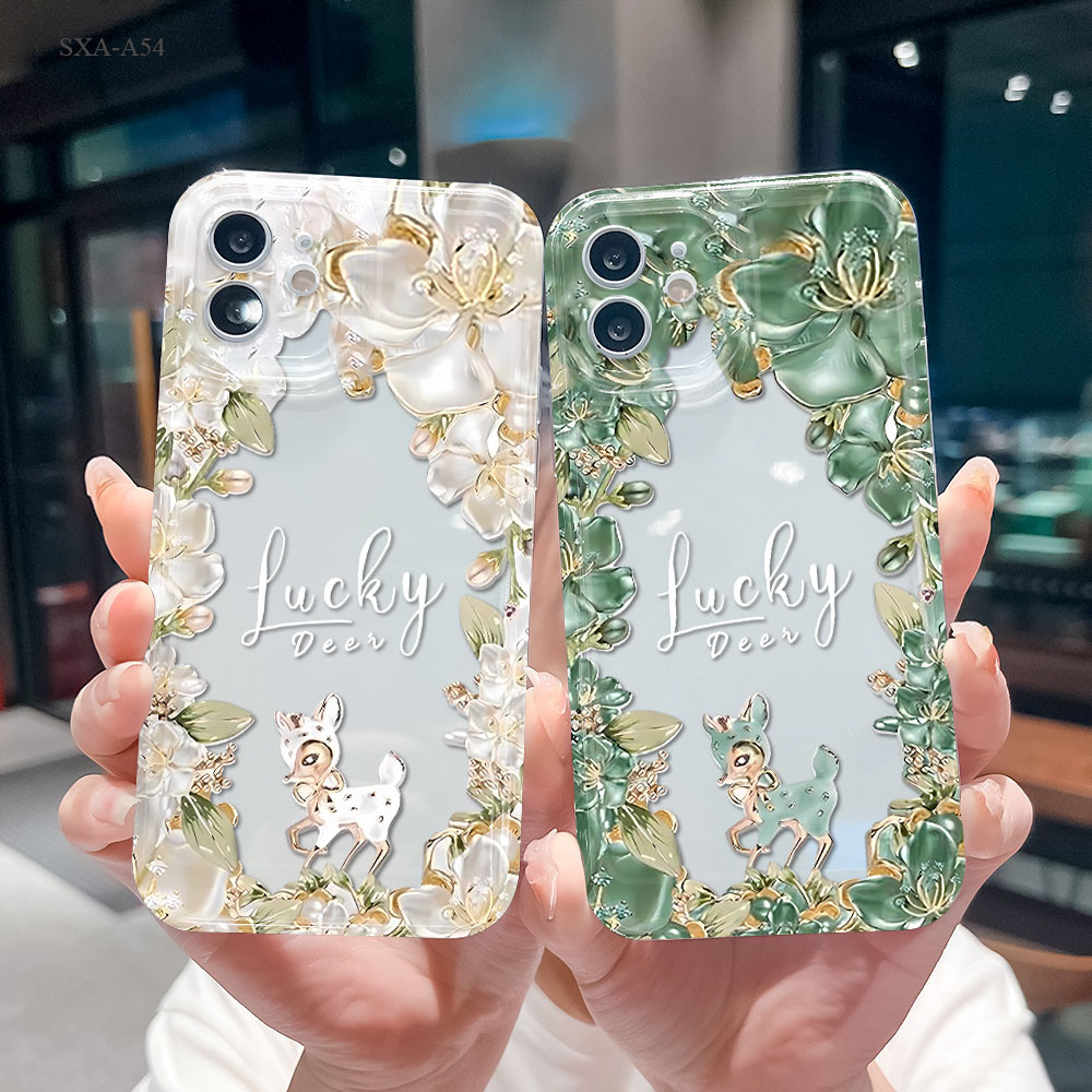 เคสนุ่ม For Samsung Galaxy A15 A14 A13 A12 A11 A10S A06 A05 A05S A04 A04S A03 A03S M12 M11 เคสโทรศัพท์ เคสซัมซุง KK