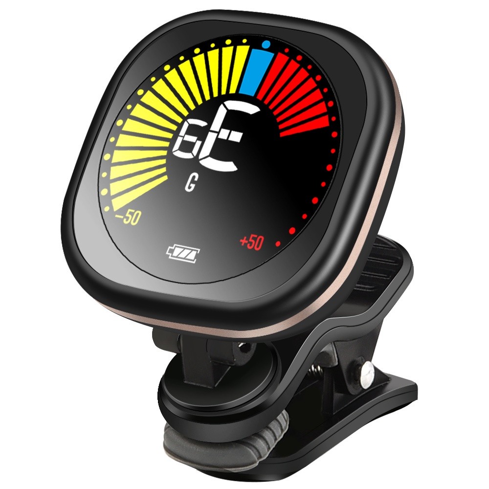Lekato Clip On Tuner Guitar Tuner WST-6800 Portable Clip On LED Dispay Tuning สําหรับเครื่องดนตรี