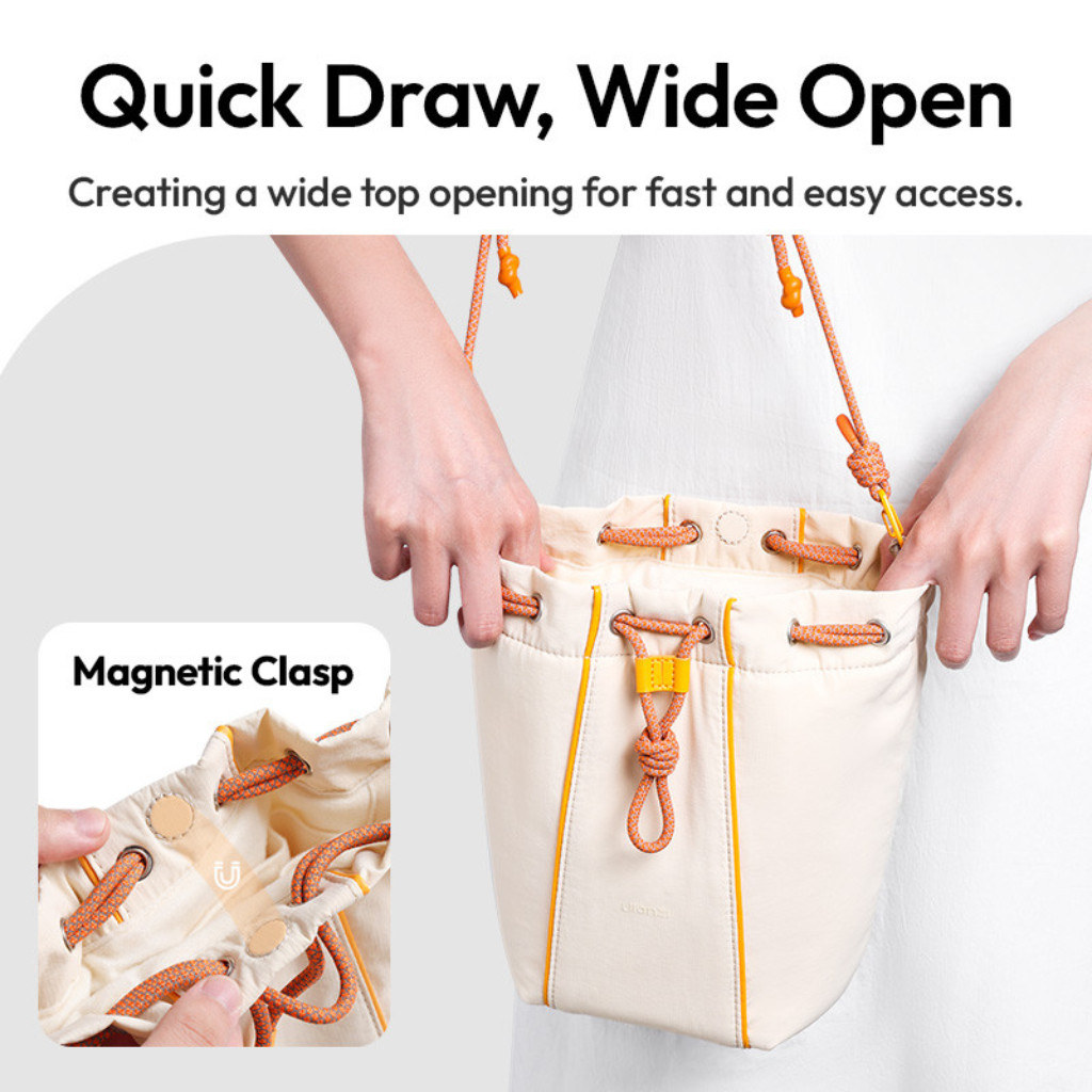 Ulanzi DS01 Drawstring Bag กระเป๋ากล้อง มินิมอล ผู้หญิง GoPro DJI insta360 Mirrorless อุปกรณ์เสริม