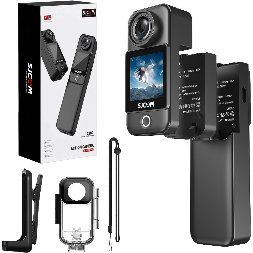 SJCAM C300 Action camera กล้องแอคชั่น 4K/30FPS 5G/2.4G WiFi กล้องกีฬา [jLF4e4h3]