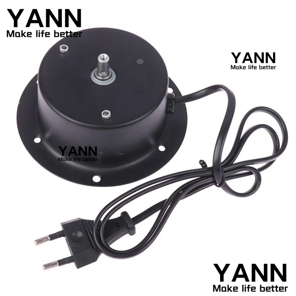 Yann1 มอเตอร์หมุน, 1.5 RPM 2.5 RPM มอเตอร์บอลกระจกสีดํา, 220V พร้อมปลั๊ก Disco Ball Stage อุปกรณ์เสริม DJ KTV Party Light