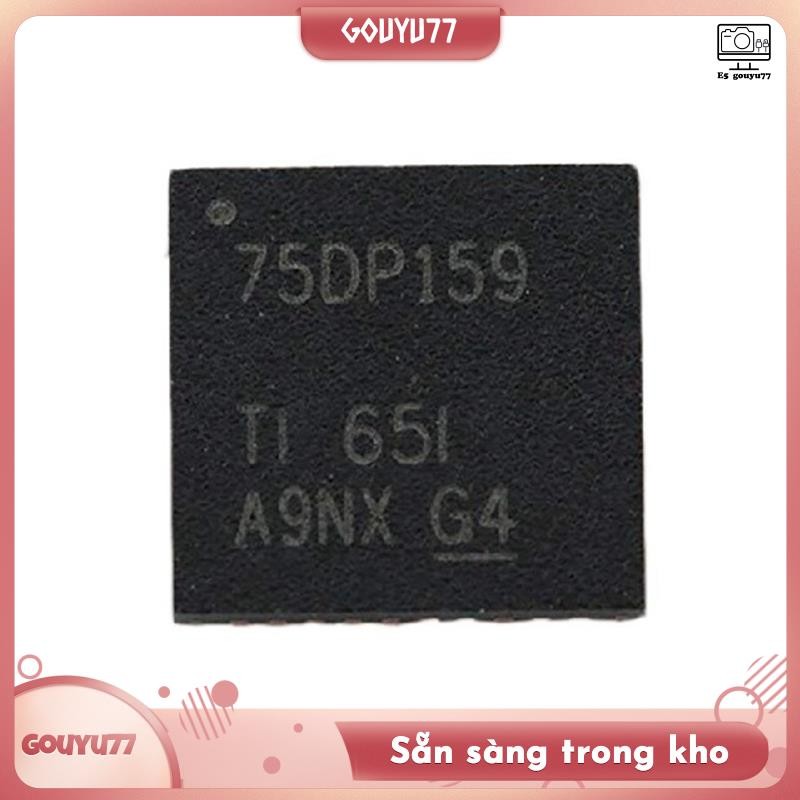 [gouyu77] 75DP159 สําหรับ ONE Slim 40Pin SN75DP159 40VQFN-เข้ากันได้กับชิปควบคุม IC Modchip 6Gbps Re