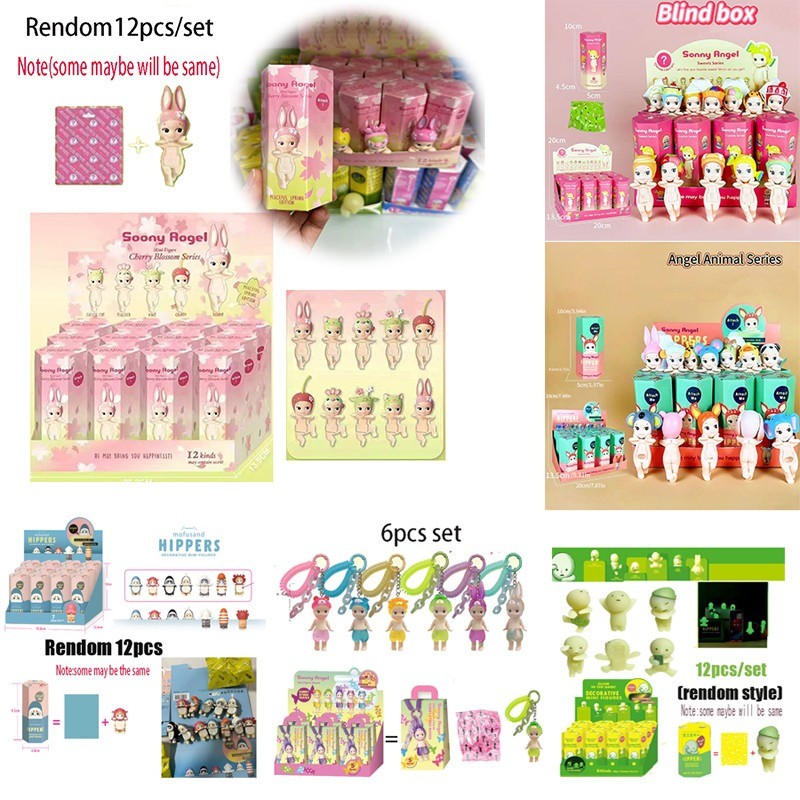 Smiski Hippers & Mofusand Hippers Series Dream Sonny Angel Hippers Home Sweet Home ตกแต่งอุปกรณ์โทรศ