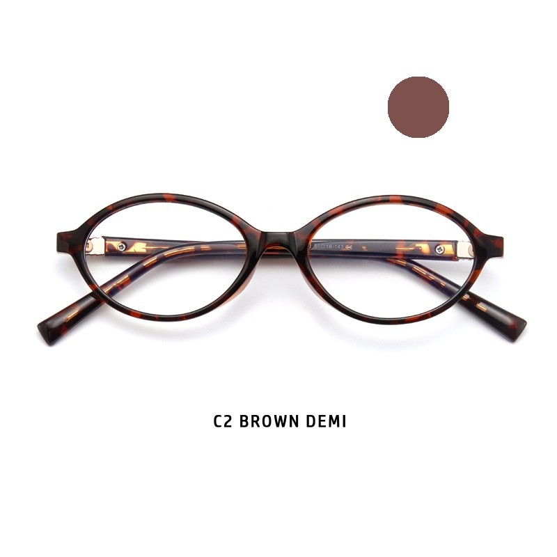 กรอบแว่นตาสำหรับผู้หญิง เลนส์ออปติกอลคุณภาพสูง พร้อมเทคโนโลยีป้องกันแสงสะท้อนและความสว่างจากหน้าจอ - รูปที่ 6