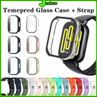 เคส PC +Silicone Strap for Xiaomi Redmi Watch 5 Active / Red…