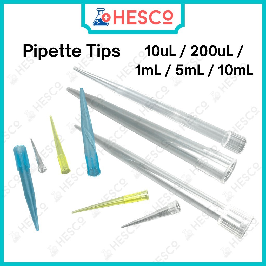 เคล็ดลับปิเปต  1uL 200uL 1mL 5mL 10mL Micropipette Tips พลาสติกปิเปตควบคุม Pipet Tip Plastik
