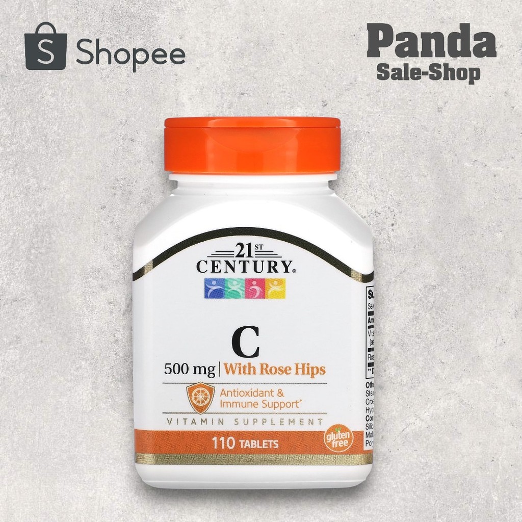 21st Century, Vitamin C with Rose Hips, 500 mg