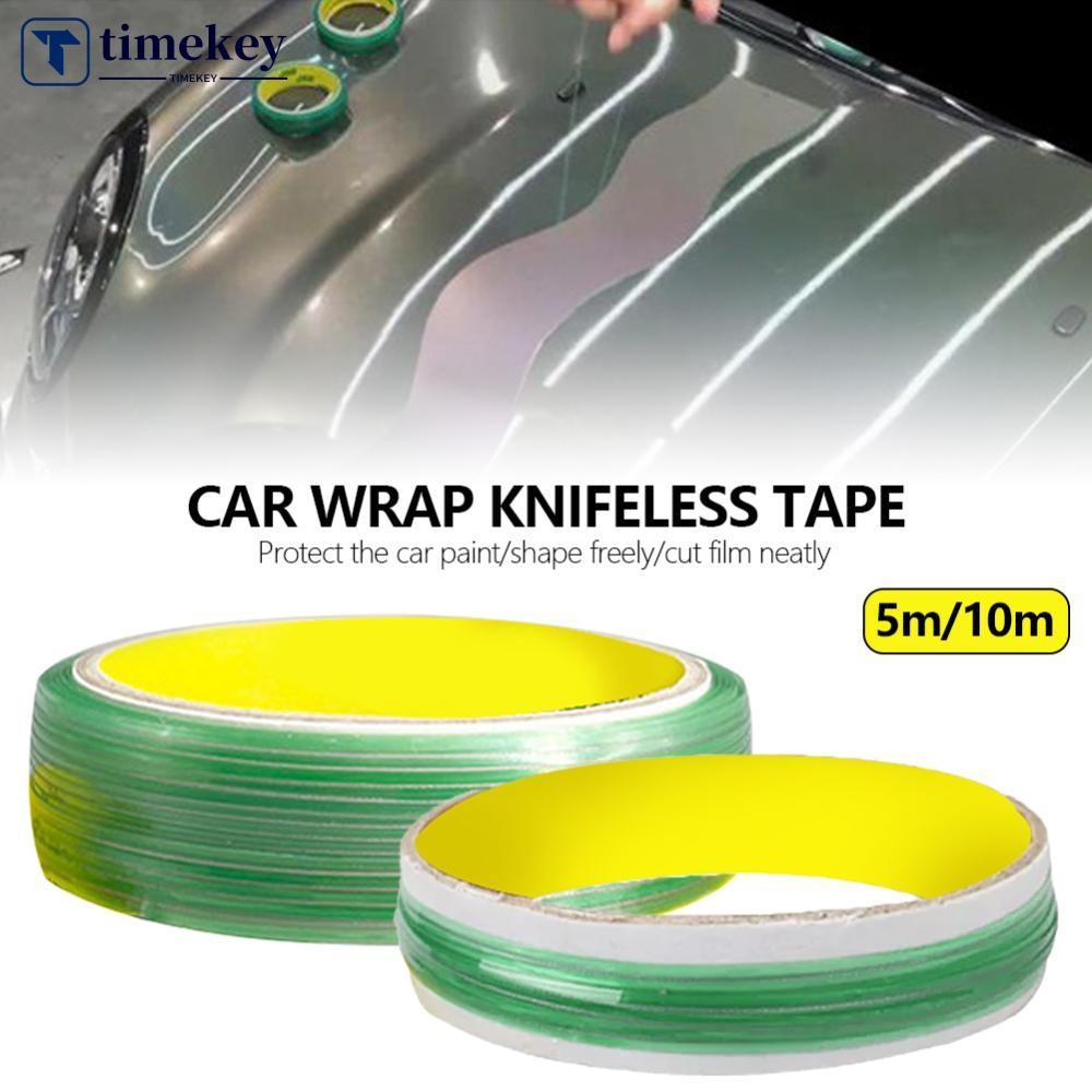 TME 5/10m ไวนิลสติกเกอร์ห่อรถ Knifeless เทปออกแบบสายฟิล์มรถห่อตัดเทปเครื่องมือจัดแต่งทรงผมอุปกรณ์เสริม