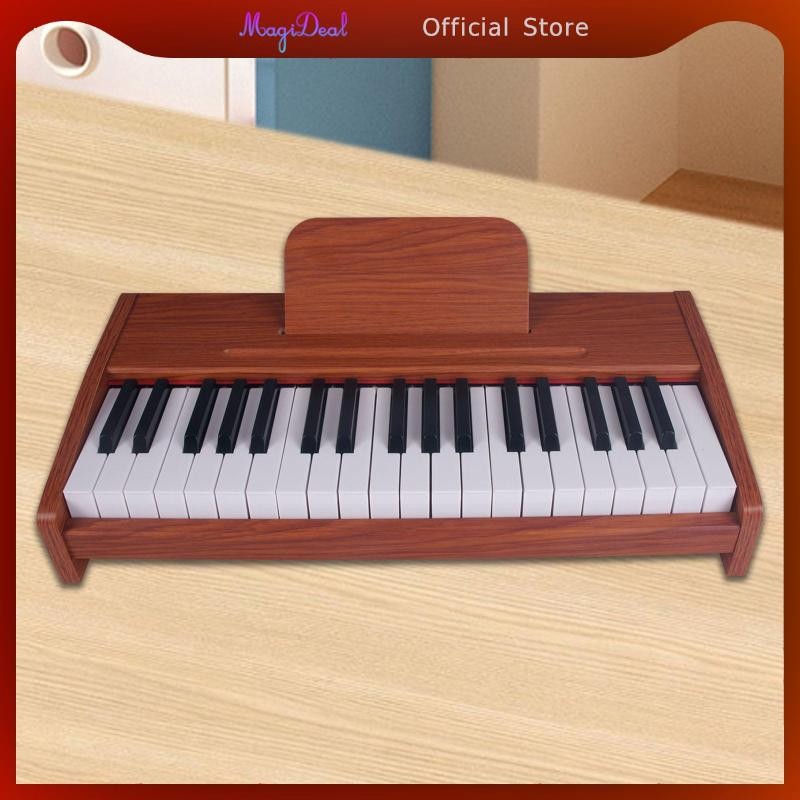 Magideal คีย์บอร์ดเปียโนสําหรับเด็ก ไม้ มัลติฟังก์ชั่น ของเล่นดิจิตอล เปียโน เปียโน - รูปที่ 3