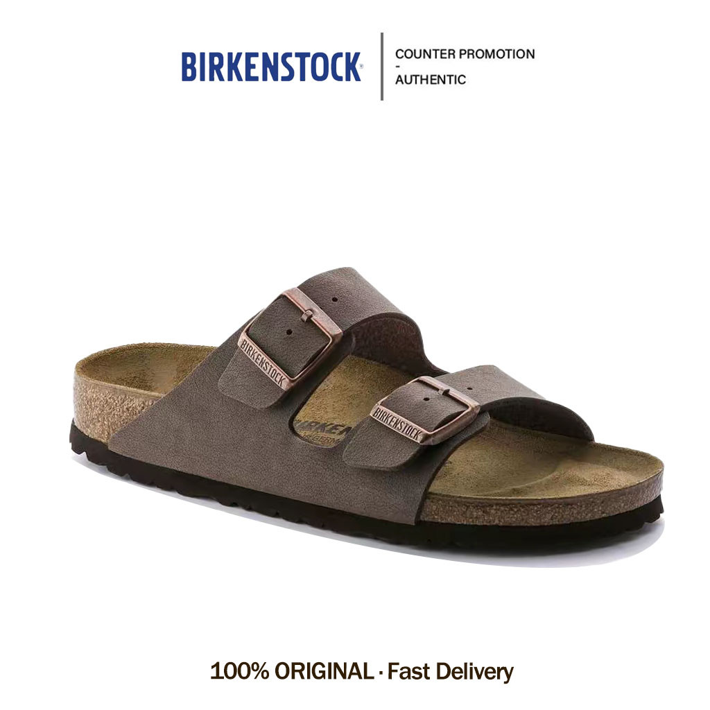 ✨ของแท้ 100%✨ BIRKENSTOCK  NU Oiled Habana รองเท้าแตะ Unisex สี้น้ำตาลเข้ม