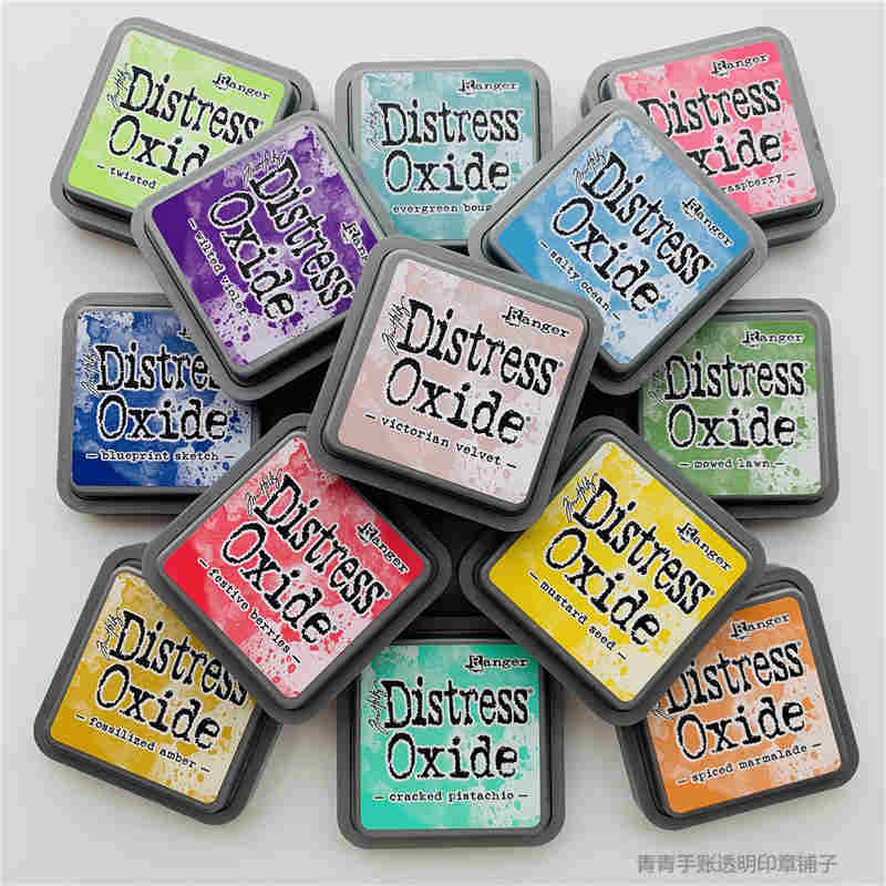 Distress Oxide Ink Pad Color Ink Pad คู่มือซีล