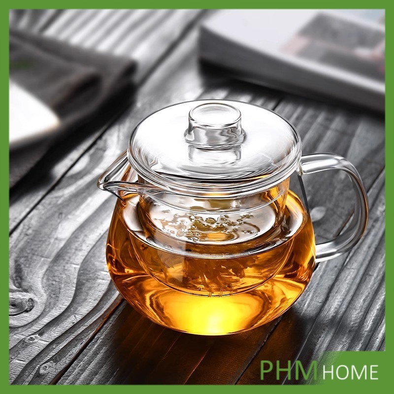 กาชงชา ทนต่ออุณหภูมิสูง กาน้ำชา ขนาด 500ml และ 600ml  teapot ราคา ถูกที่สุด ดีลบีเคเค