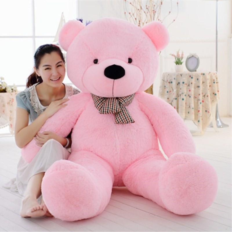 🔥พร้อมส่ง🔥ตุ๊กตาหมีขนาดบวก 80cm/180cm ตุ๊กตาตัวใหญ่เท่าคน ผ้ากํามะหยี่ขนนิ่ม เหมาะกับของขวัญวันเกิด
